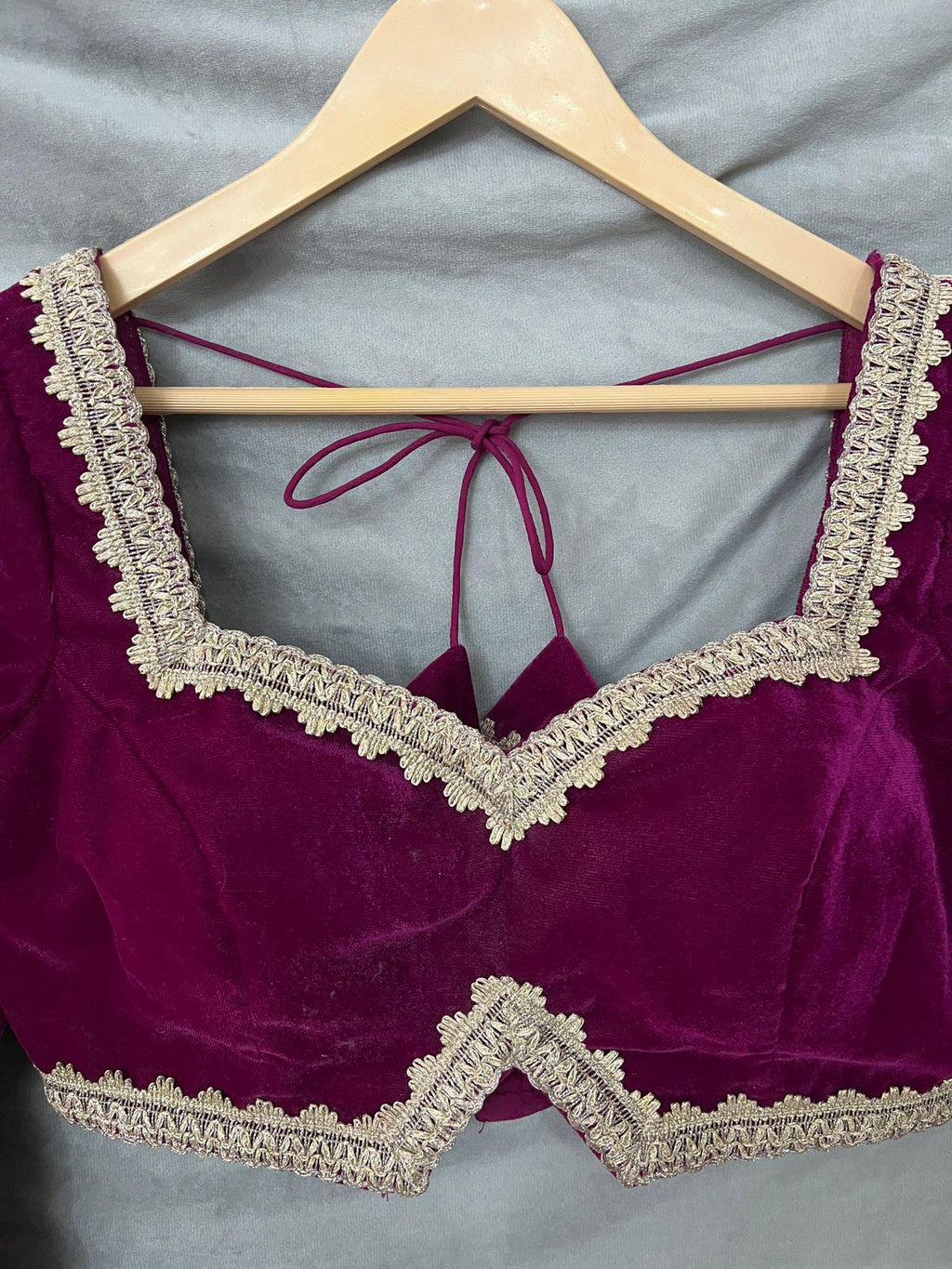 Maroon Velvet Lehenga Choli with Cape, Indian Wedding Outfit