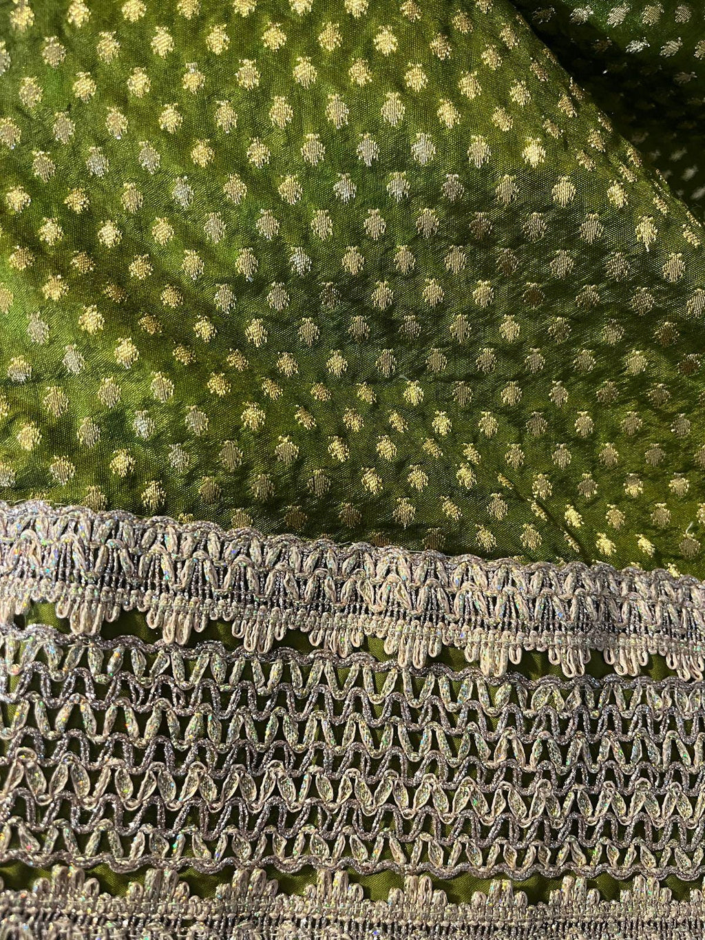Olive Green Lehenga Choli with Dupatta, Indian Wedding Outfit, Party Wear Lengha