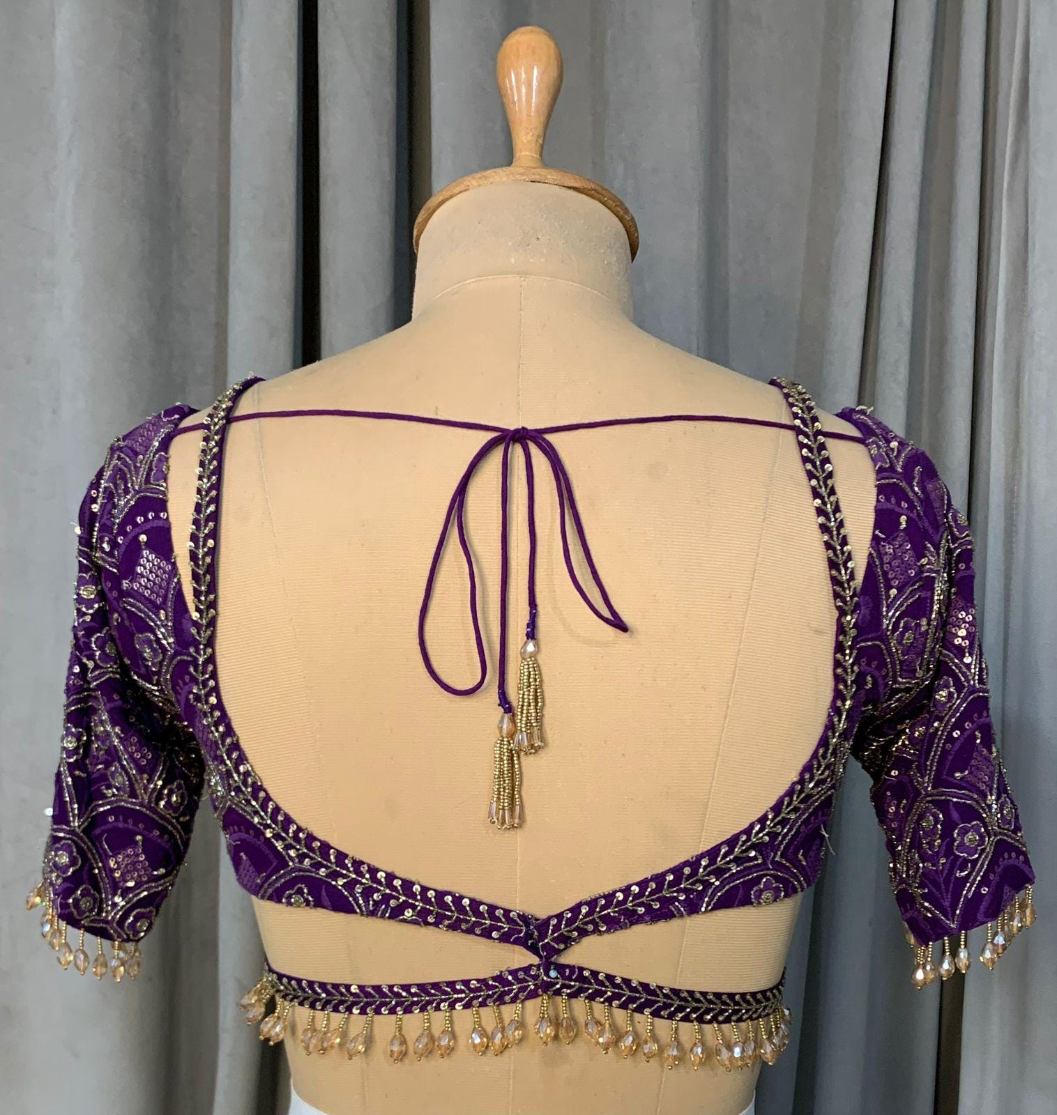Purple Lehenga Choli Set, Indian Wedding Outfit, Designer Party Wear
